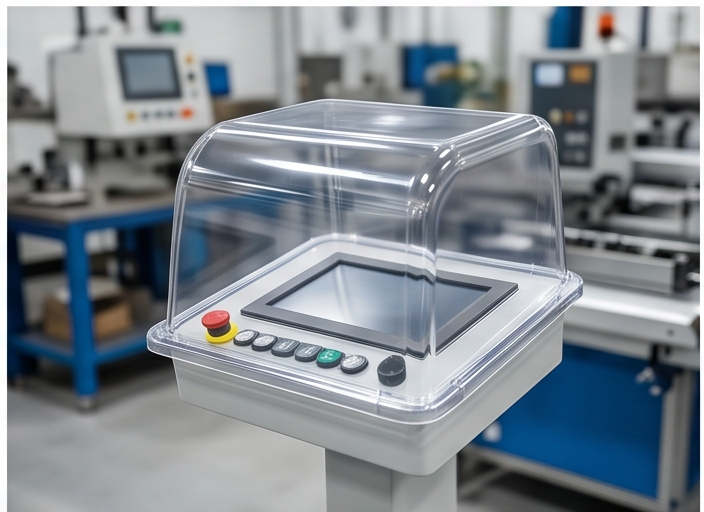 CNC Control Panel Guard